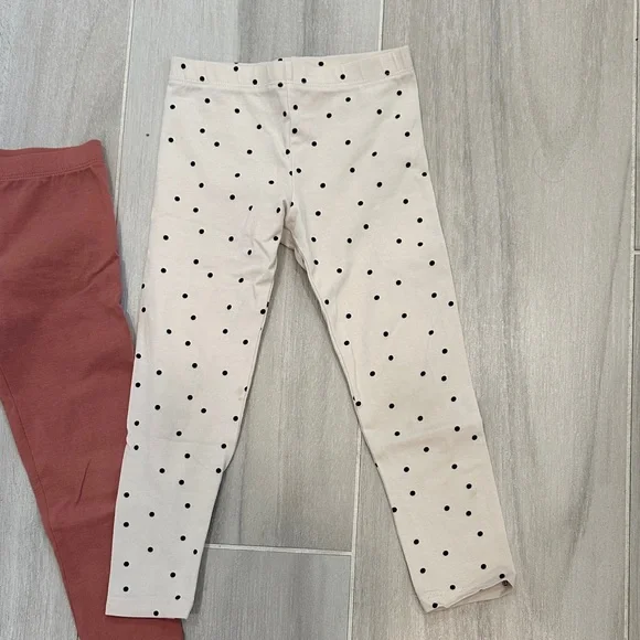 H&M 3T Kids' Assorted Color Leggings Set - Picture 9 of 15